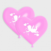 Roze Cupido ballonnen